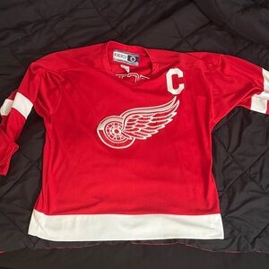 CCM N Lidstrom Detroit Red Wing Hockey Jersey
